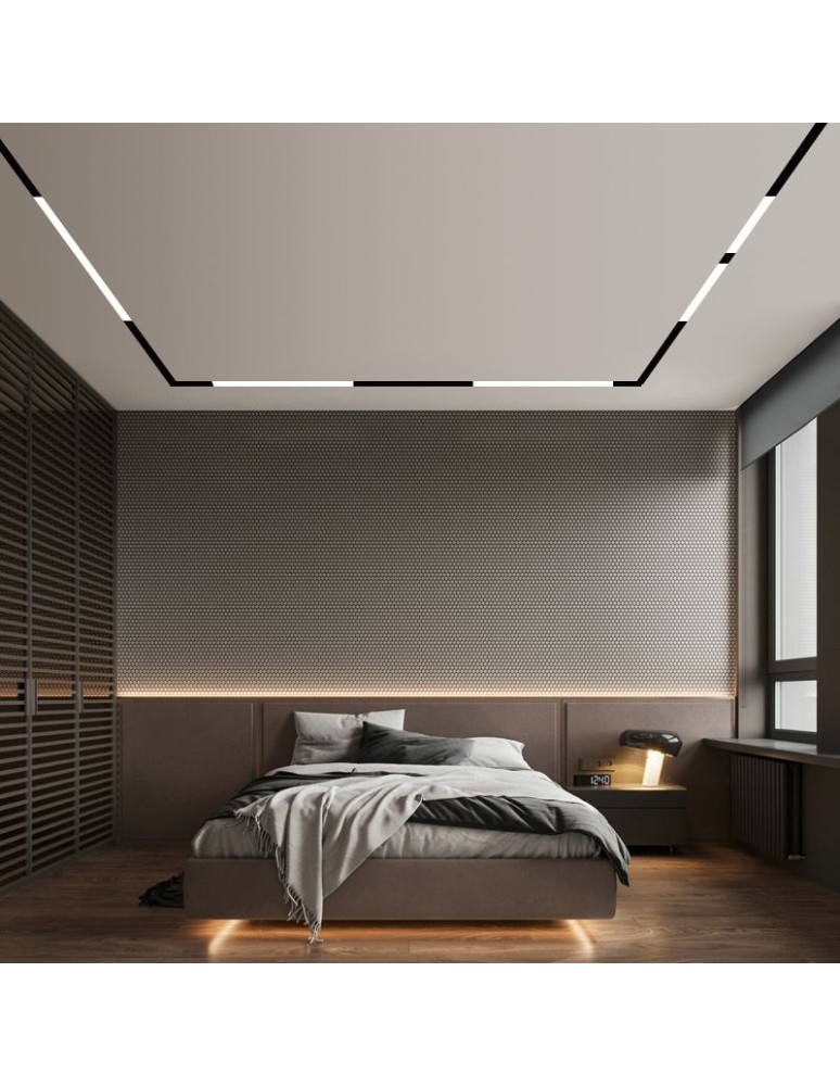 Abigali Oprawa szynowa LWQ-M07S Magneto (48V, ściemnianie 1-10V) 24W 3000K CRI90