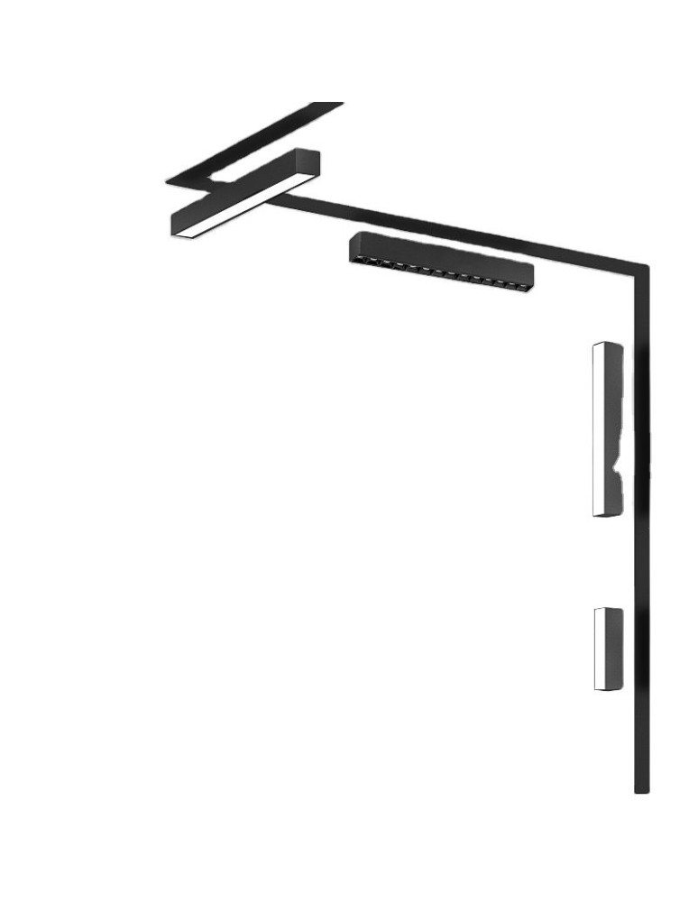 Abigali Oprawa szynowa LWQ-M07S Magneto (48V, ściemnianie 1-10V) 24W 3000K CRI90