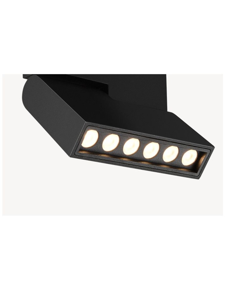 Abigali Oprawa szynowa LWQ-M11 Magneto (48V, ściemnianie 1-10V) 12W 3000K CRI90