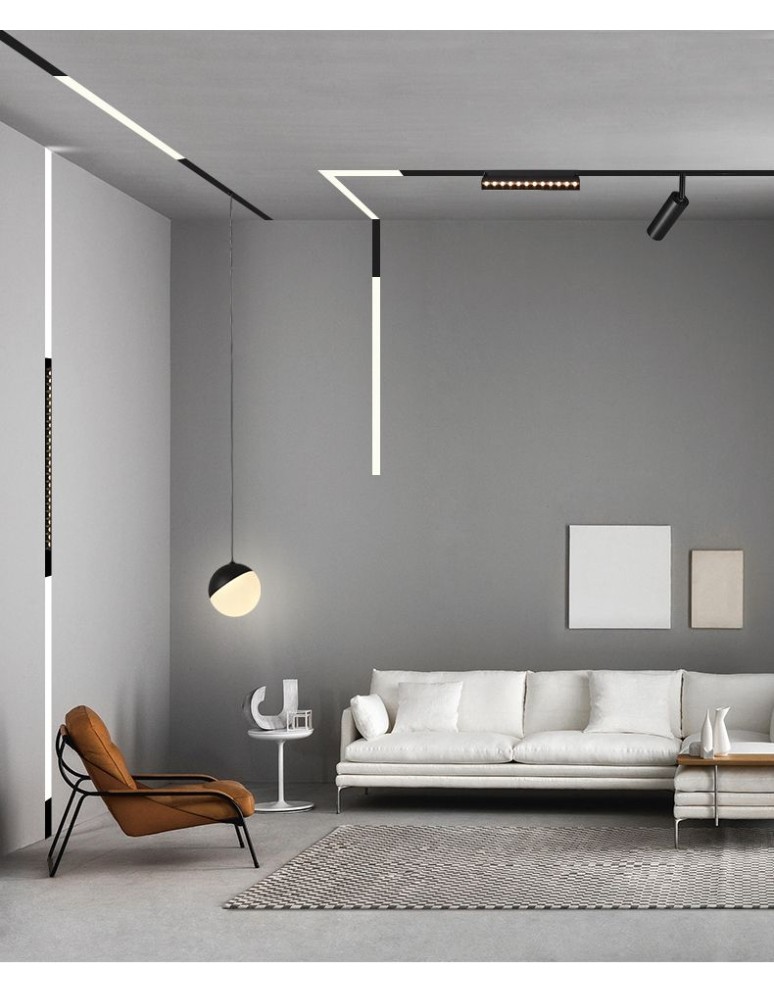 Product categories - Abigali LWQ-M23B Magneto Pendant Lamp (48V, 1-10V dimmable) 7W 3000K CRI90 - product kolory-swiatla.pl 3