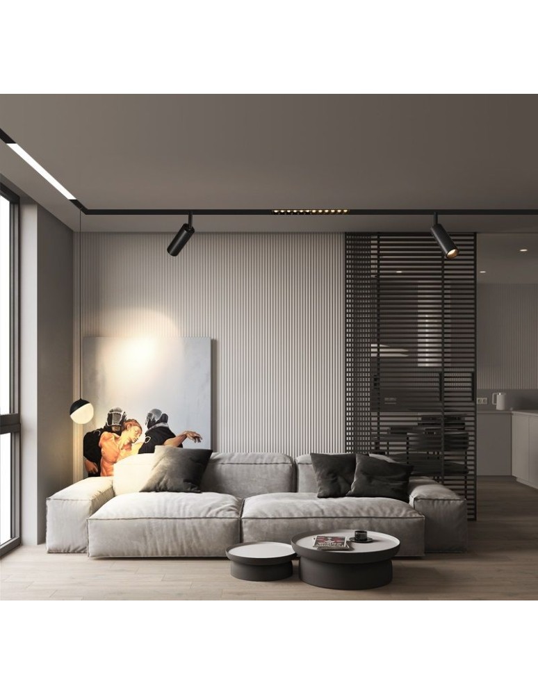 Product categories - Abigali LWQ-M23B Magneto Pendant Lamp (48V, 1-10V dimmable) 7W 3000K CRI90 - product kolory-swiatla.pl 4