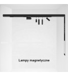 Abigali Wpuszczany łącznik kątowy do szyn magnetycznych 90° LWQ-STR2 Magneto