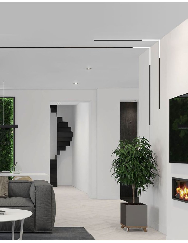 Abigali Oprawa szynowa LWQ-M09 Magneto (48V, ściemnianie 1-10V) 24W 3000K CRI90