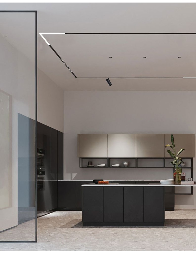 Abigali Oprawa szynowa LWQ-M09 Magneto (48V, ściemnianie 1-10V) 24W 3000K CRI90