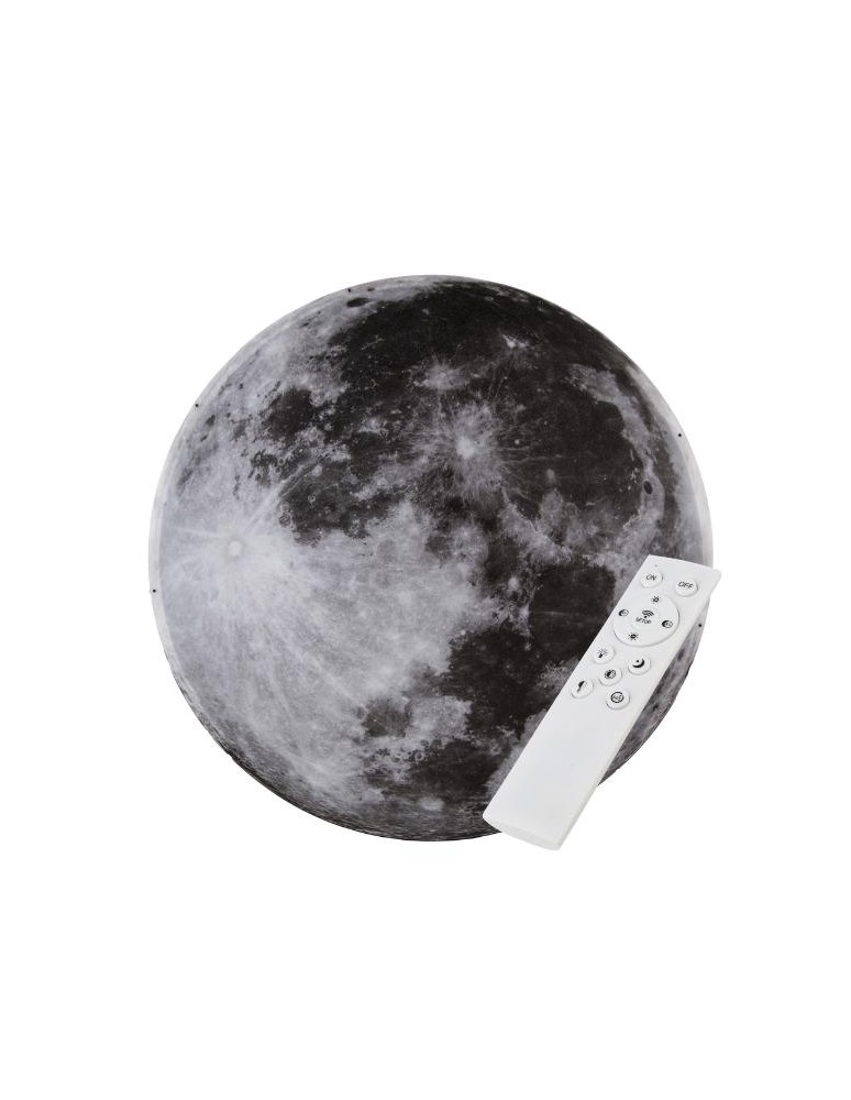 Wall lamps - Abigali LED Moon wall lamp 24W CCT + remote control - product kolory-swiatla.pl 1