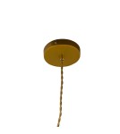 Product categories - Abigali Gold Cage E27 Pendant Lamp. - product 5