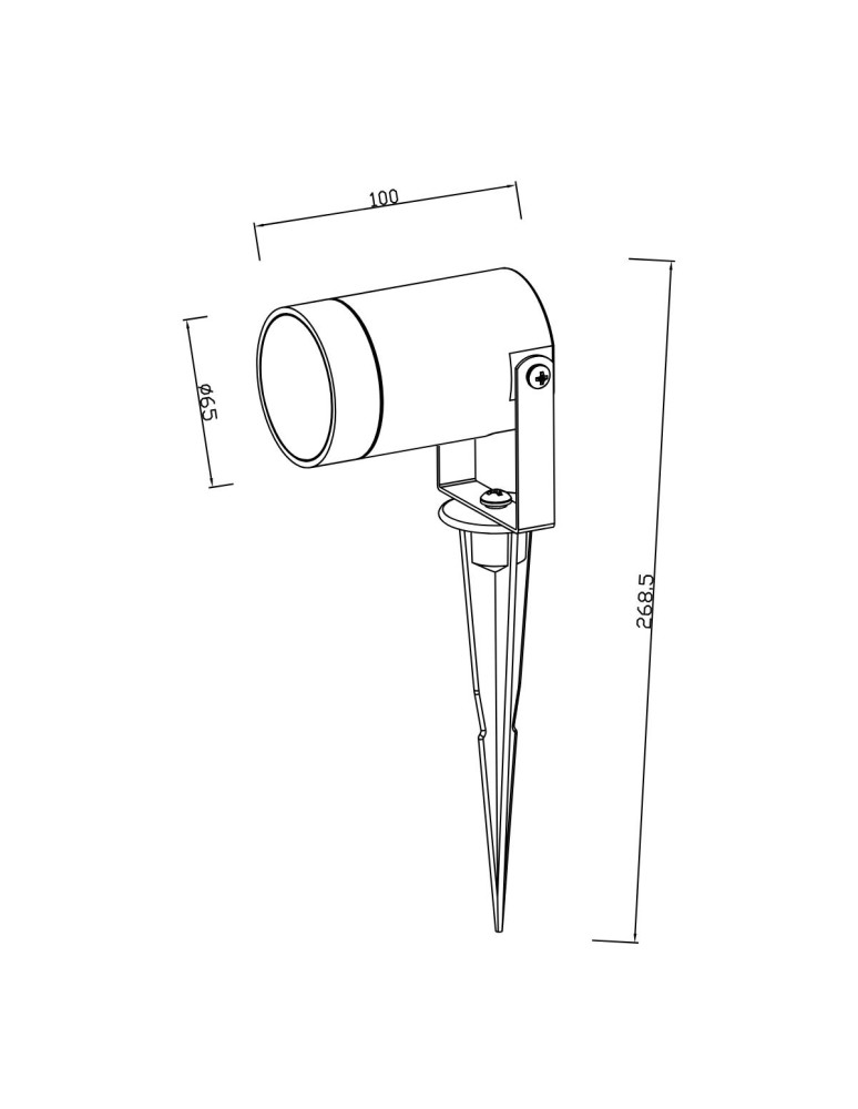 Abigali Lampa ogrodowa Gardeno IP65 GU10