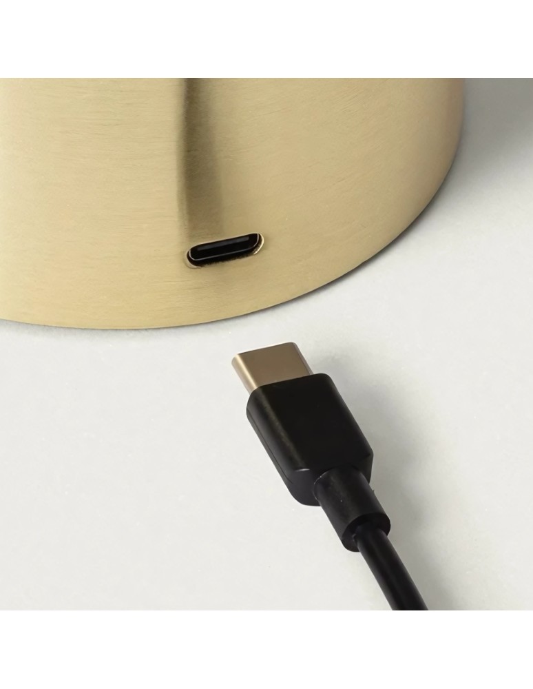 Abigali Bezprzewodowa Lampka stołowa Caffe 3W CCT ładowalna USB