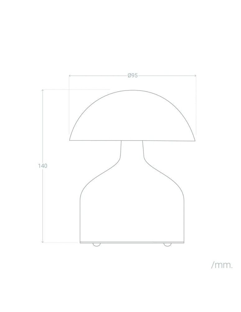 Abigali Bezprzewodowa Lampka stołowa Caffe 3W CCT ładowalna USB