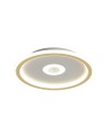 Abigali LED Round Slim Motion Plafond with Adjustable PIR 3000K Gold Motion Sensor