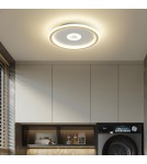 LED ceiling lamps - Abigali LED Round Slim Motion Plafond with Adjustable PIR 3000K Gold Motion Sensor - product 4