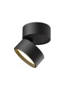 Abigali Surface-mounted luminaire 18W CRI90+ 120° Black WW