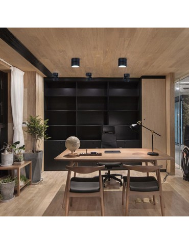 Abigali Oprawa natynkowa 18W CRI90+ 120° Czarna WW - produkt 2