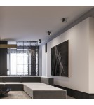 Abigali Oprawa natynkowa 18W CRI90+ 120° Czarna WW