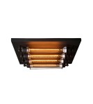 Loft ceiling lamps - industrial - Abigali Loft Plafond Retro 4, black 4xE27 - product 1