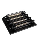 Loft ceiling lamps - industrial - Abigali Loft Plafond Retro 4, black 4xE27 - product 8