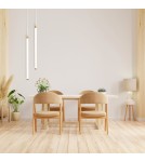 Abigali Glamour Lampa wisząca Cilinder 2 WW 16W, złoty