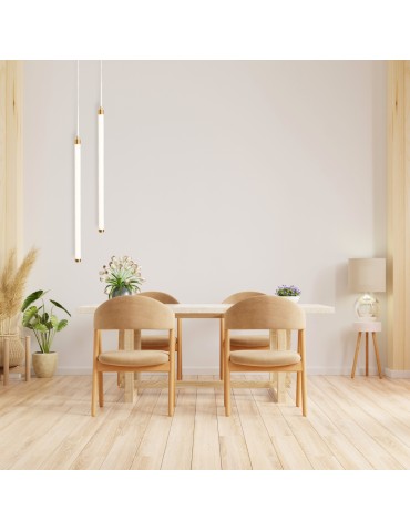 Abigali Glamour Lampa wisząca Cilinder 2 WW 16W, złoty - produkt 2