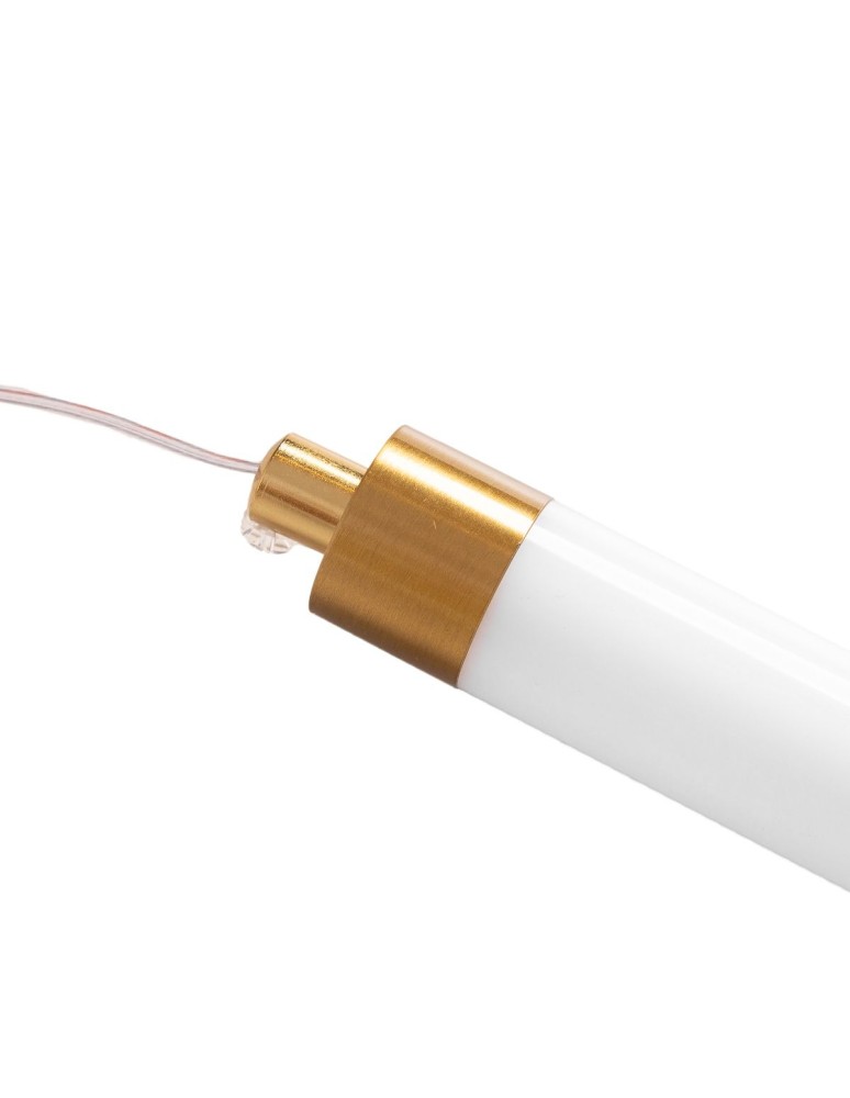 Abigali Glamour Lampa wisząca Cilinder 2 WW 16W, złoty