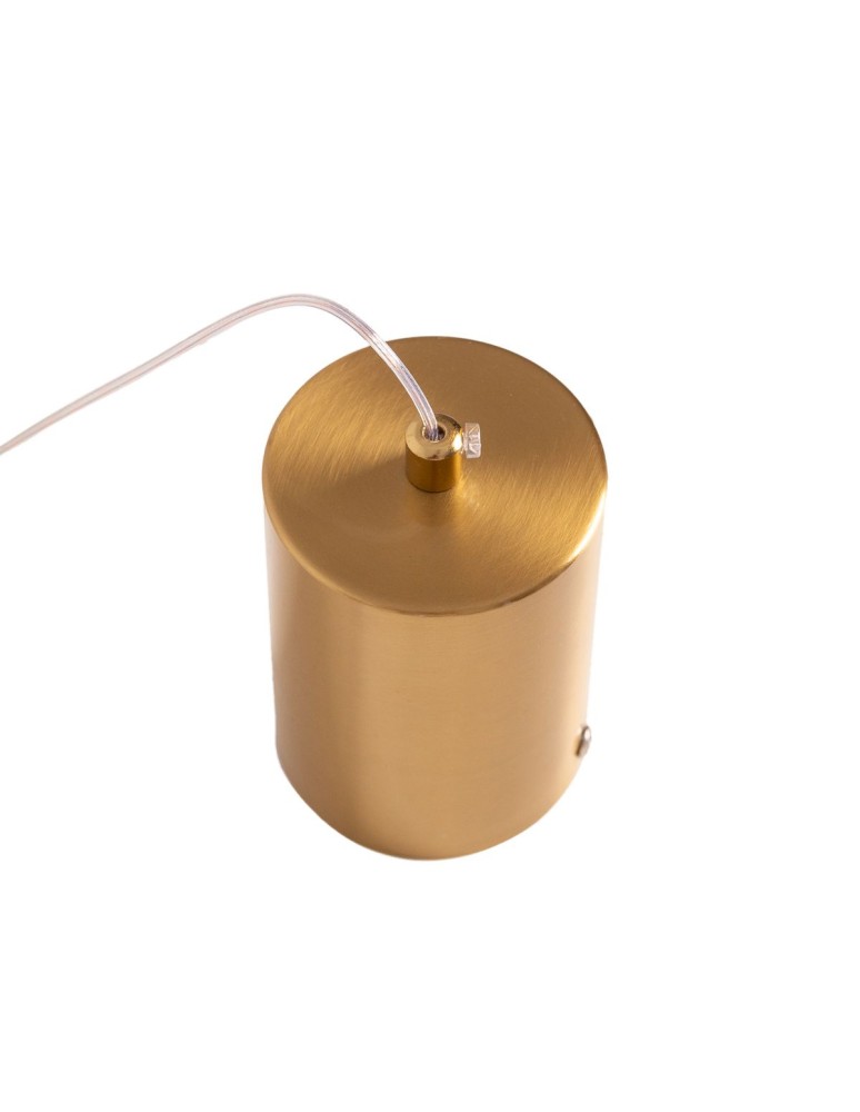 Abigali Glamour Lampa wisząca Cilinder 2 WW 16W, złoty