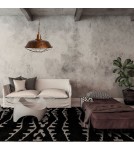 Abigali Industrialna Lampa wisząca Antique E27, miedziany