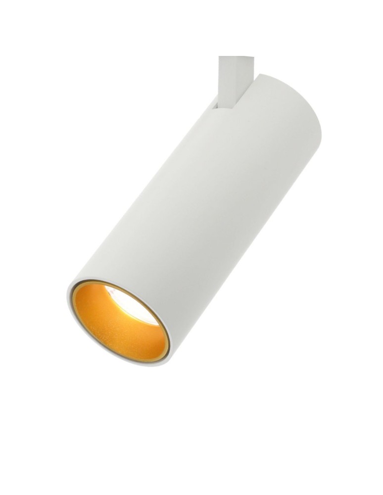Spotlight ceiling lamps - Abigali Posh Cree COB 12W 3000K CRI90+ 36° white+gold ring ceiling luminaire. - product kolory-swiatla.pl 1