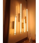 Wall lamps - Abigali Glamour FILO 20W wall lamp, gold - product 3