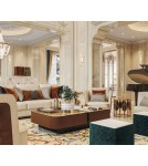 Abigali Glamour Kinkiet FILO 20W, złoty