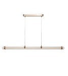 Pendant lamps over the island - Abigali Glamour FILO LUCE 30W pendant lamp, gold - product 1