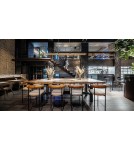 Abigali Glamour Lampa wisząca FILO LUCE 30W, złoty