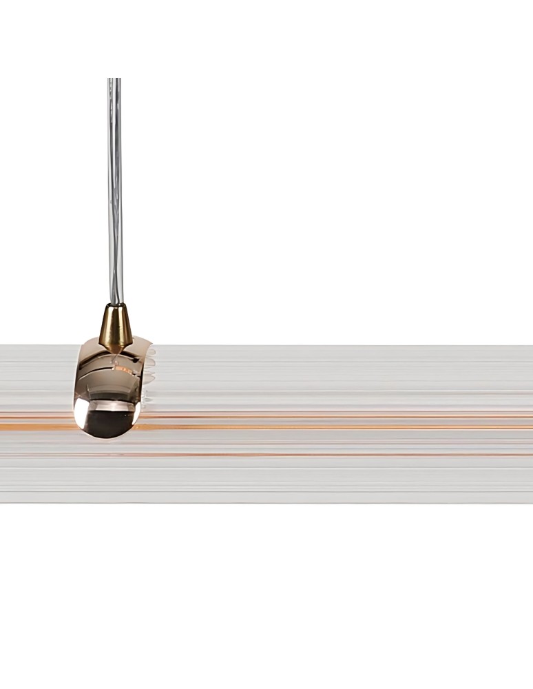 Abigali Glamour Lampa wisząca FILO LUCE 30W, złoty