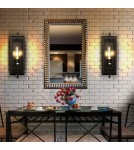 Loft wall lamps - industrial - Abigali Loft Retro Simple wall lamp, black 1xE27 - product 7