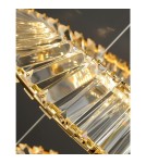 Abigali Glamour Lampa wisząca LED Cristal 36W 3000K , złoty CRLW-36W