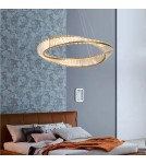 Abigali Glamour Lampa wisząca LED Cristal 36W 3000K , złoty CRLW-36W