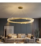 Abigali Glamour Lampa wisząca LED Cristal 36W 3000K , złoty CRLW-36W
