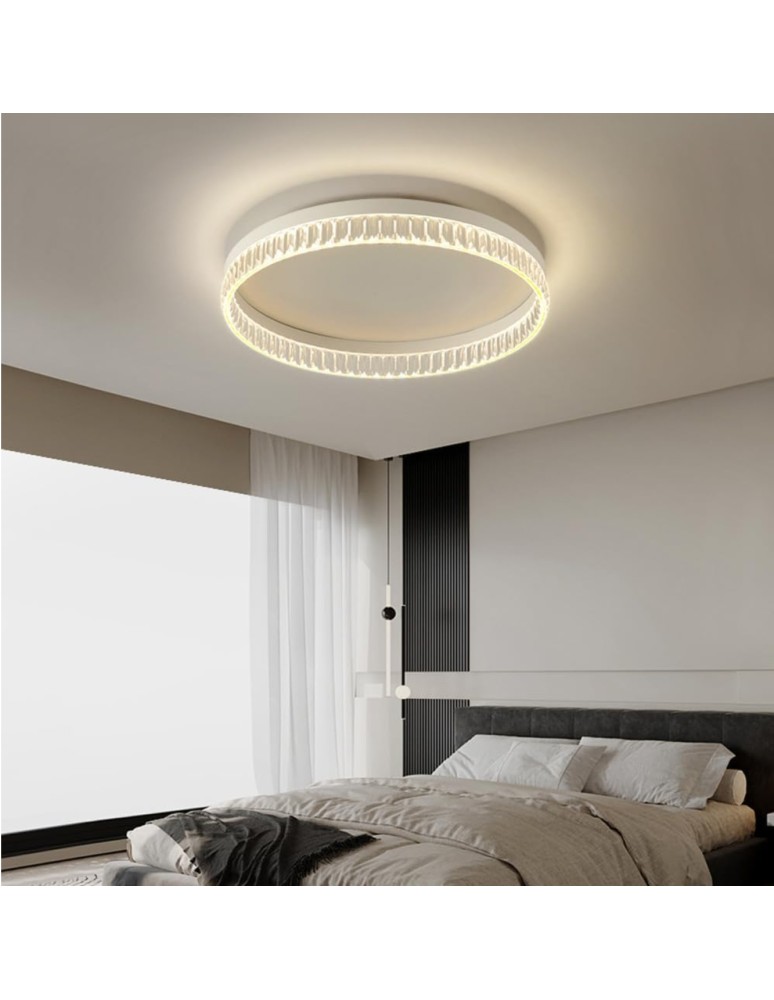 LED ceiling lamps - Abigali Glamour Plafond LED Cristal 30W 3000K, CRPO-30W - product kolory-swiatla.pl 6
