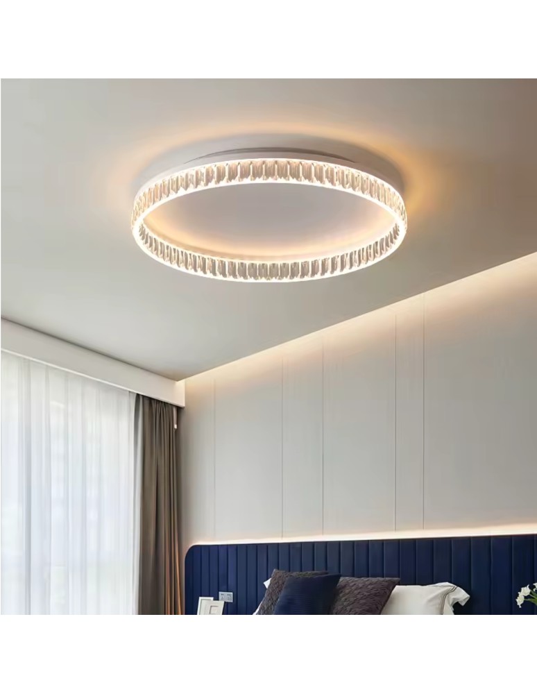 LED ceiling lamps - Abigali Glamour Plafond LED Cristal 30W 3000K, CRPO-30W - product kolory-swiatla.pl 7