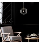 Product categories - Abigali GLOBO2 G4 pendant lamp ⌀100mm glass, gold elements - product 7