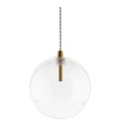Product categories - Abigali GLOBO G4 pendant lamp ⌀150mm glass, gold elements - product 1