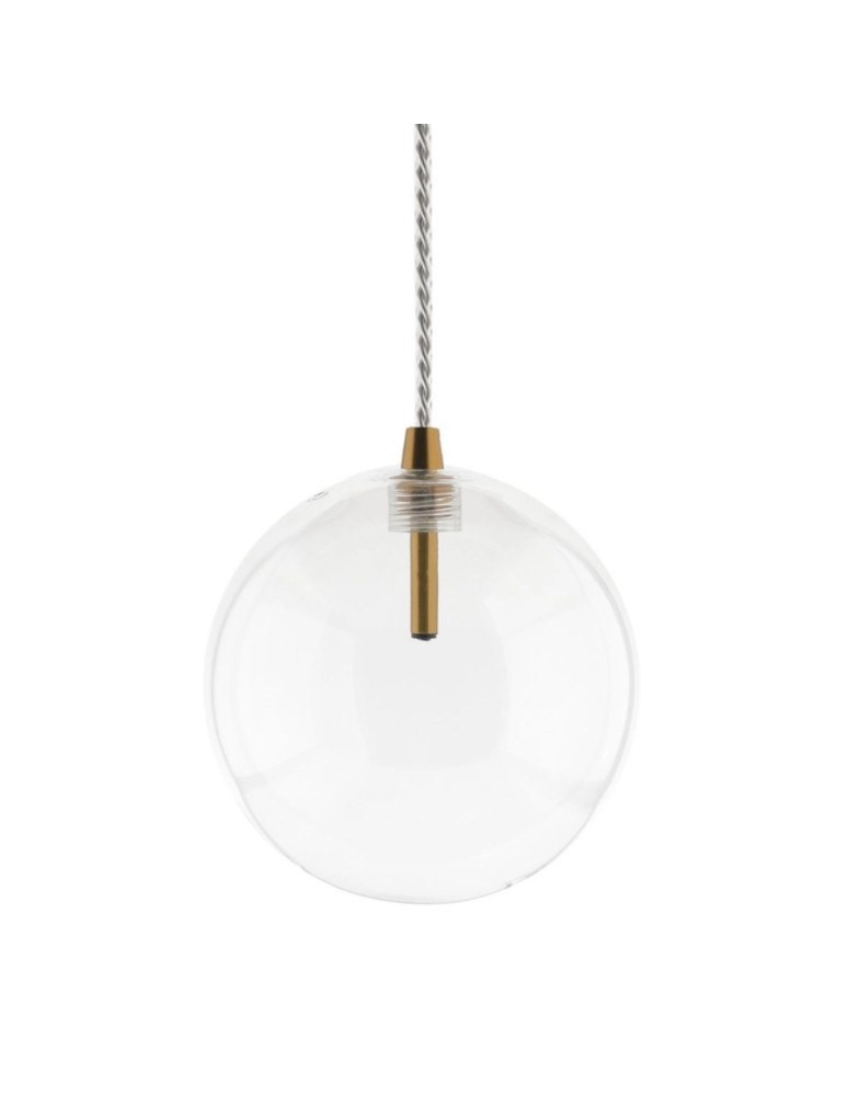 Product categories - Abigali GLOBO G4 pendant lamp ⌀150mm glass, gold elements - product kolory-swiatla.pl 1