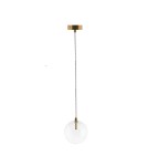 Product categories - Abigali GLOBO G4 pendant lamp ⌀150mm glass, gold elements - product 4