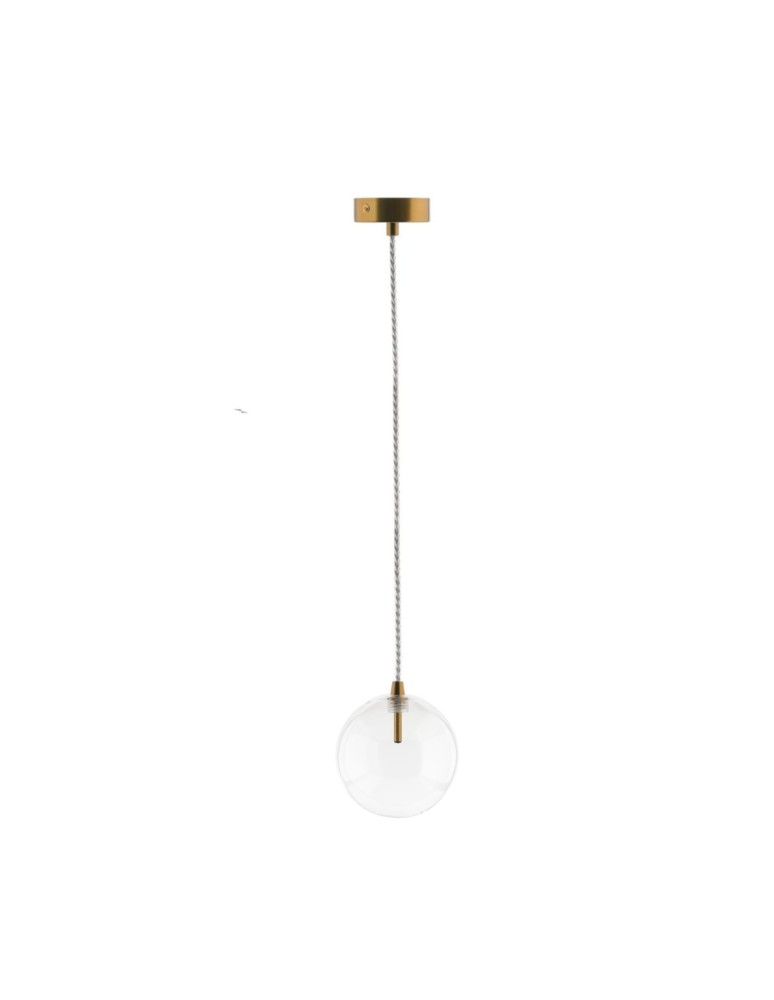 Product categories - Abigali GLOBO G4 pendant lamp ⌀150mm glass, gold elements - product kolory-swiatla.pl 4