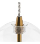 Product categories - Abigali GLOBO G4 pendant lamp ⌀150mm glass, gold elements - product 5