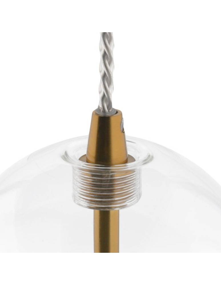 Product categories - Abigali GLOBO G4 pendant lamp ⌀150mm glass, gold elements - product kolory-swiatla.pl 5