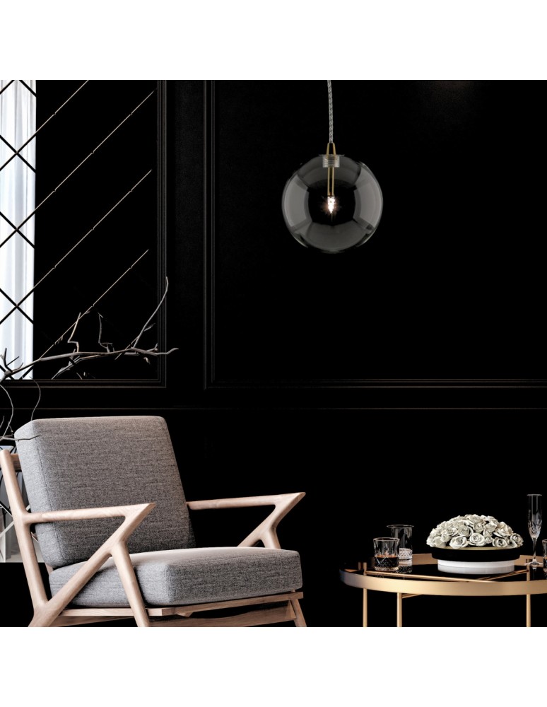 Product categories - Abigali GLOBO G4 pendant lamp ⌀150mm glass, gold elements - product kolory-swiatla.pl 7