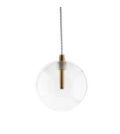 Product categories - Abigali GLOBO G4 pendant lamp ⌀120mm glass, gold elements - product 1