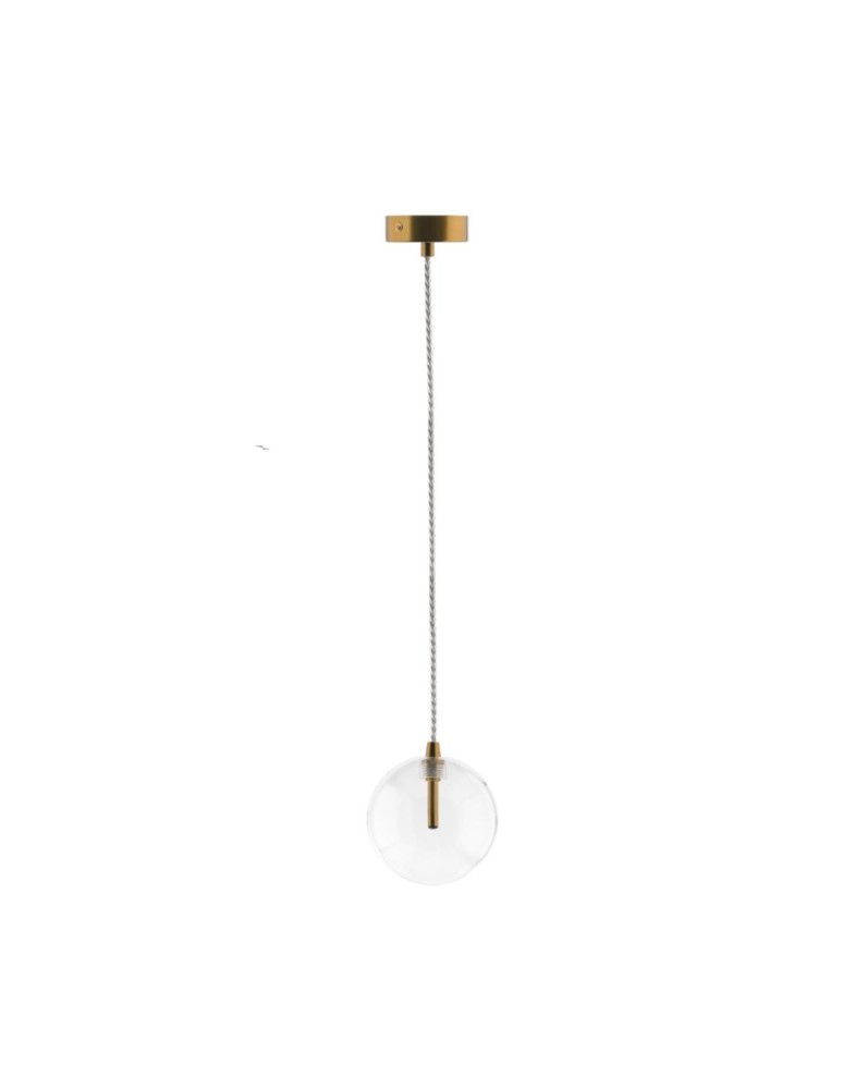 Product categories - Abigali GLOBO G4 pendant lamp ⌀120mm glass, gold elements - product kolory-swiatla.pl 4