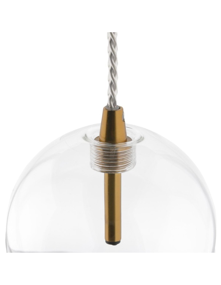 Product categories - Abigali GLOBO G4 pendant lamp ⌀120mm glass, gold elements - product kolory-swiatla.pl 5