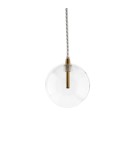Product categories - Abigali GLOBO G4 pendant lamp ⌀100mm glass, gold elements - product 1