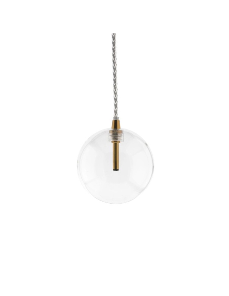 Product categories - Abigali GLOBO G4 pendant lamp ⌀100mm glass, gold elements - product kolory-swiatla.pl 1